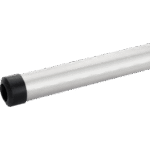 gaines de protection en acier inoxydable avec bouchon